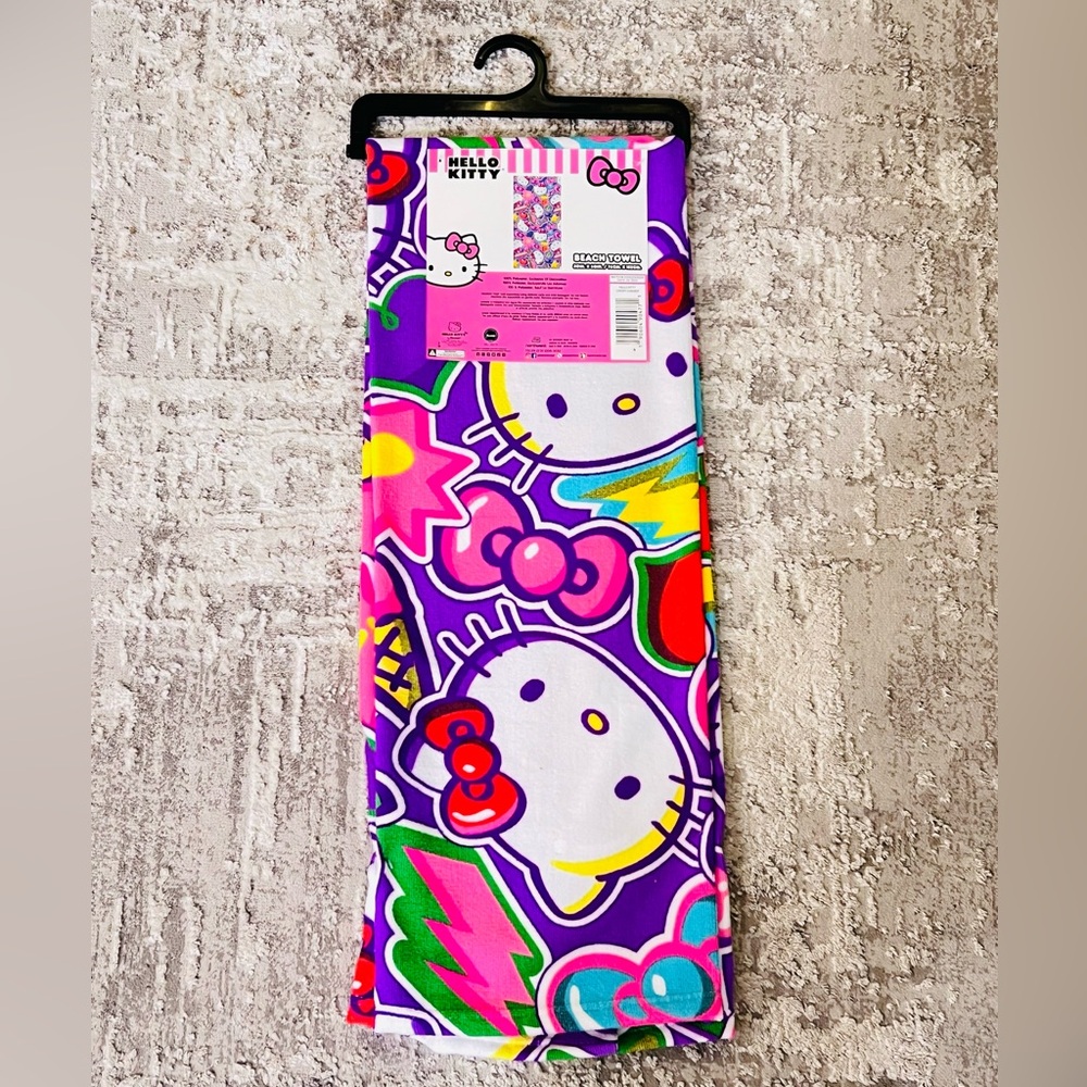 Hello Kitty Beach Towel